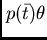 $p(\bar{t}) \theta$
