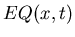 $EQ(x,t)$