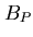 $B_{P}$