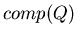 $comp(Q)$